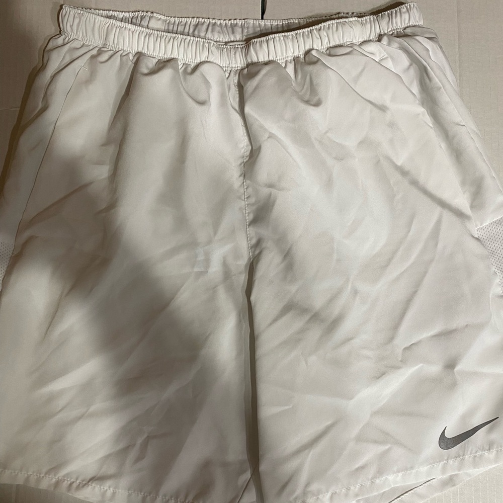 Men’s Nike White Swimming Trunks